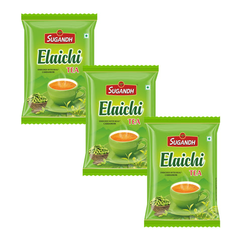 Sugandh Elaichi Tea 750g (Pack of 3 x 250g Each)