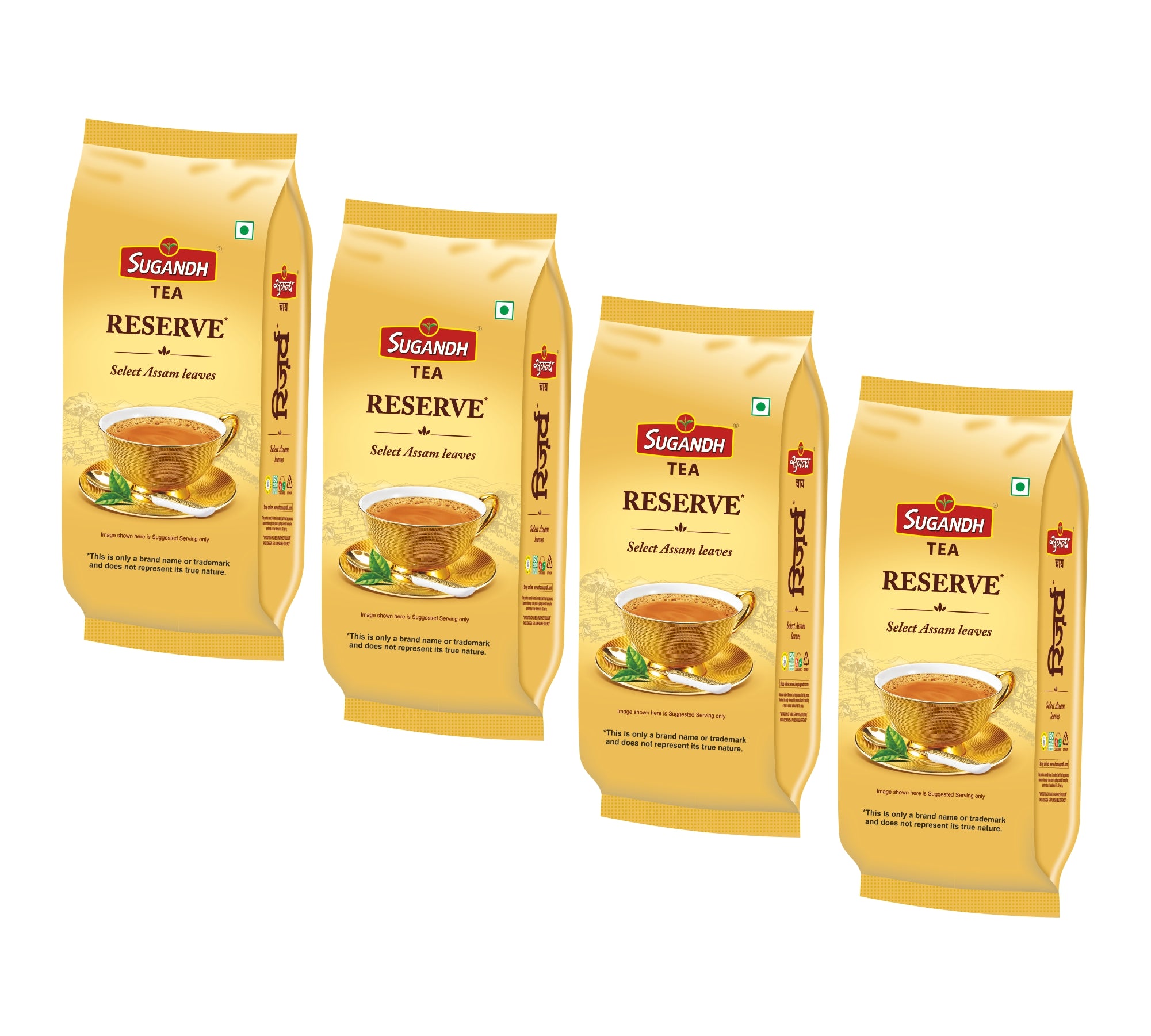 Sugandh Reserve Tea 800 g (Pack of 4 x 200 g Each)