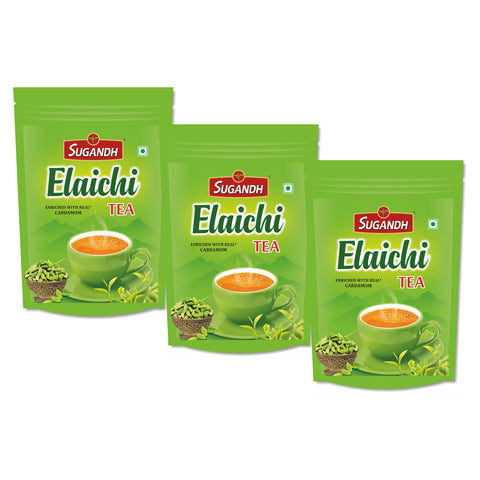 Sugandh Elaichi Tea 3 kg (Pack of 3 x 1 kg Each)