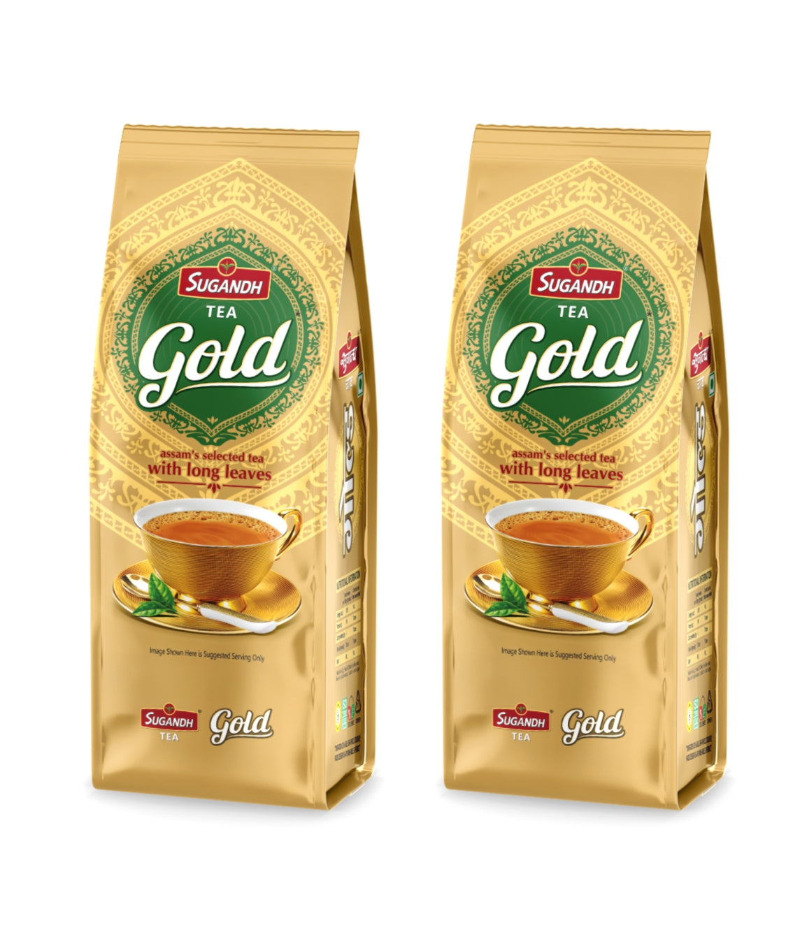 Sugandh Tea Gold 500g (Pack of 2 x 250g Each)