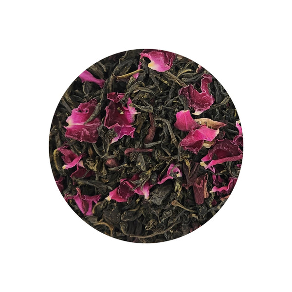 Prive Glow Rose Hibiscus Green Tea 50g