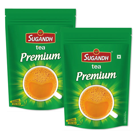 Sugandh Tea Premium 2 kg (Pack of 2 x 1 kg Each)