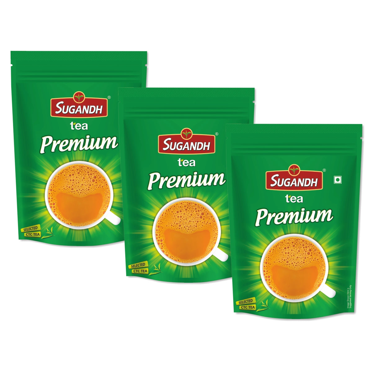 Sugandh Tea Premium 3 kg (Pack of 3 x 1 kg Each)