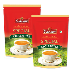 Sugandh Special CTC Leaf Tea 2 kg (Pack of 2 x 1 kg Each)